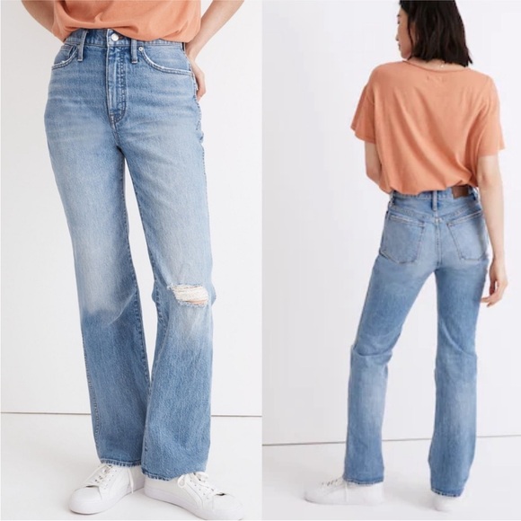 Madewell High Rise Bootcut Jeans - Size 26 - Picture 1 of 6